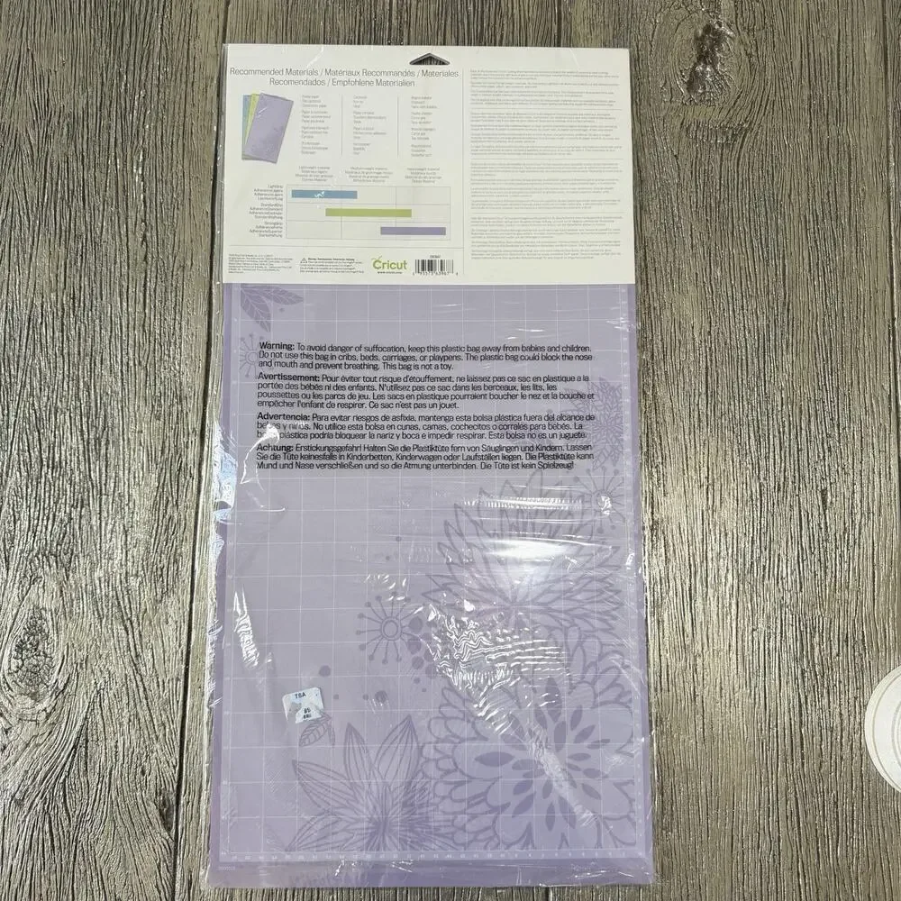 Cricut Adhesive Cutting Mat Variety Pack 12x24” Light Standard & Strong Grip - Picture 3 of 3
